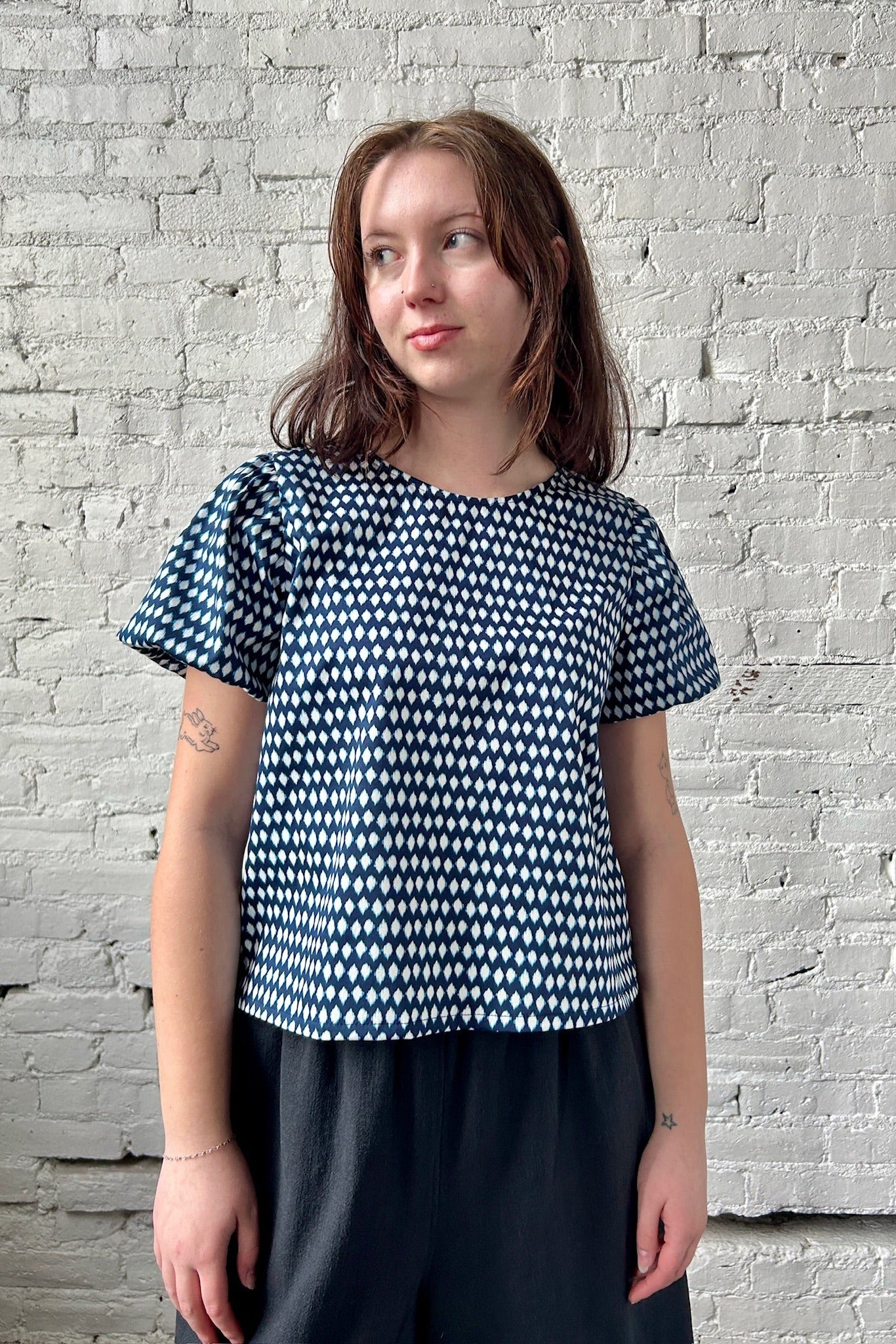 The Billow Top - Ikat