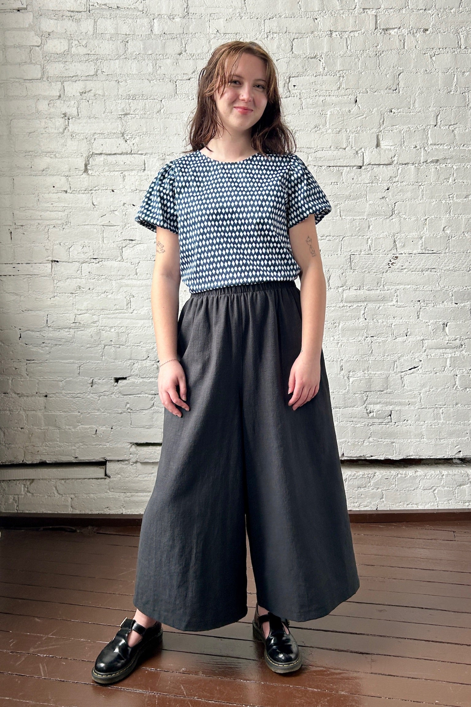 The Billow Top - Ikat