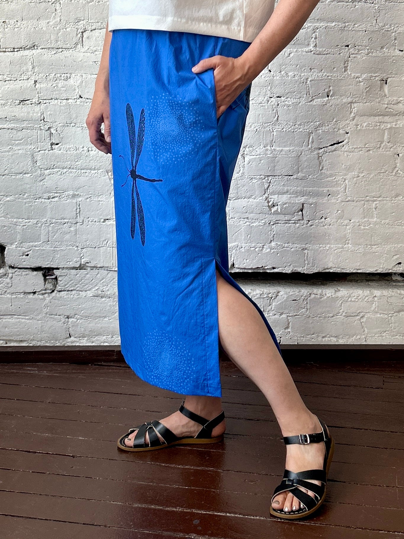 Final Sale Narrows Skirt - Sapphire