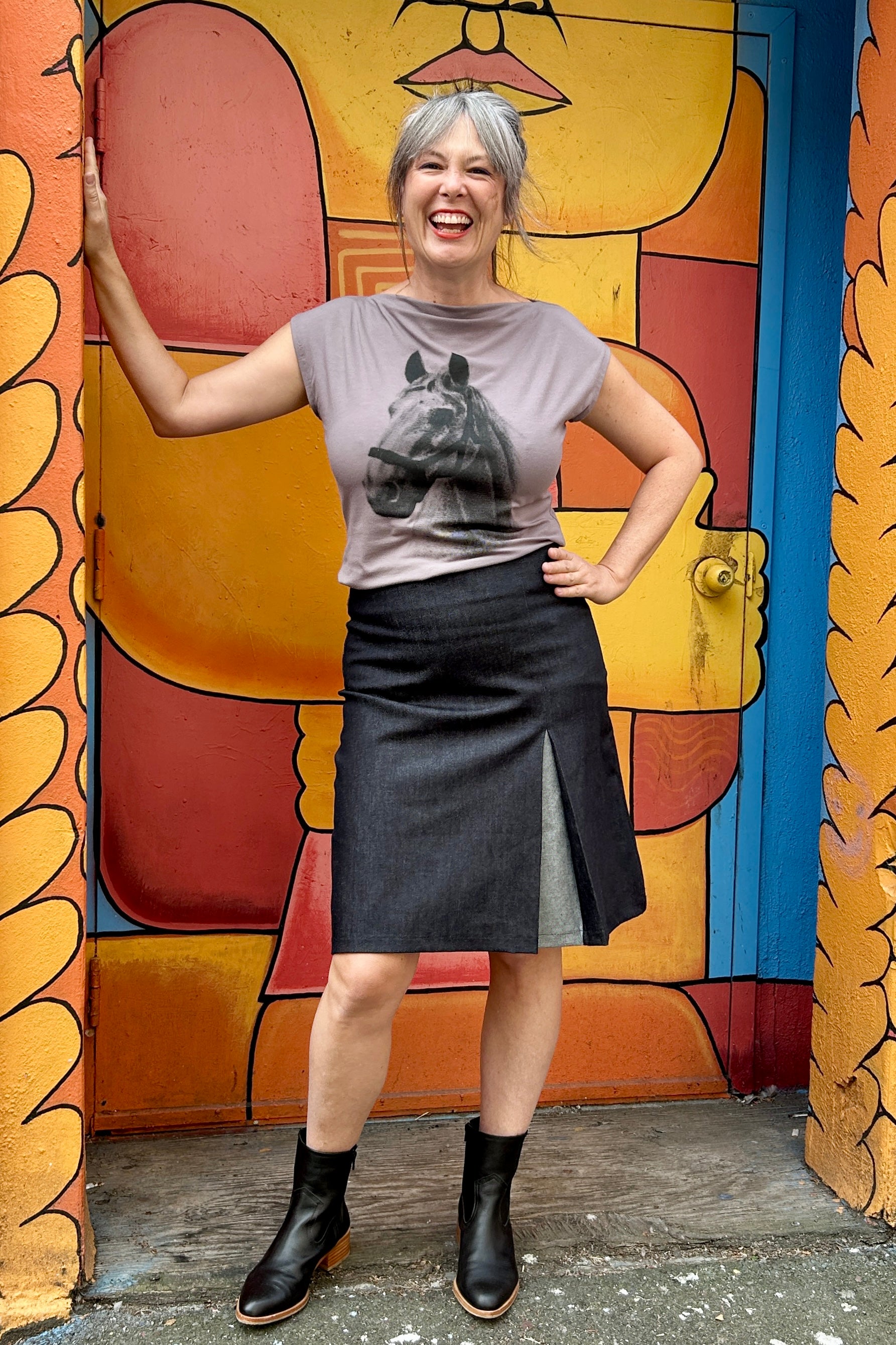 Incognito Skirt - Denim