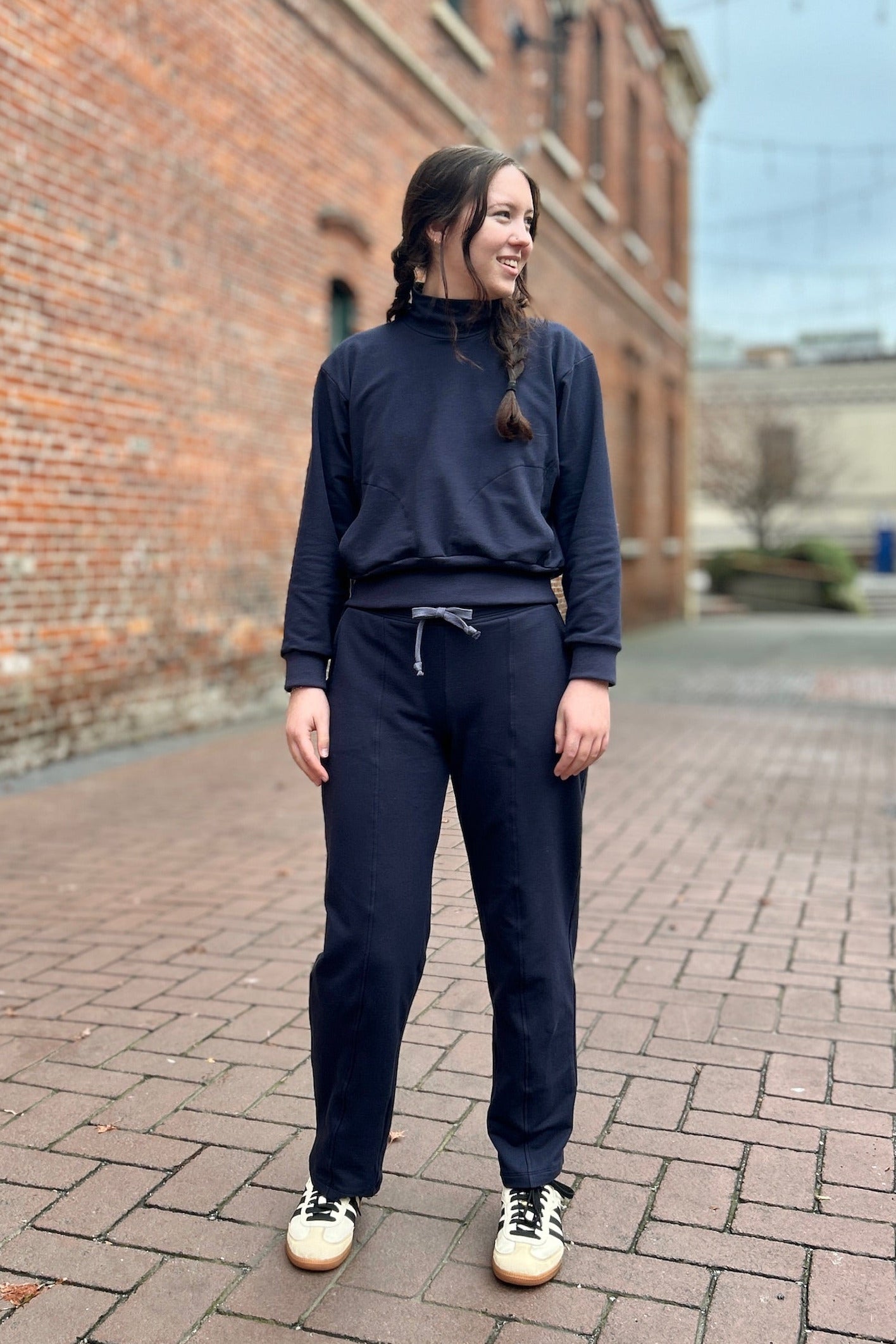 Luca Pants - Navy