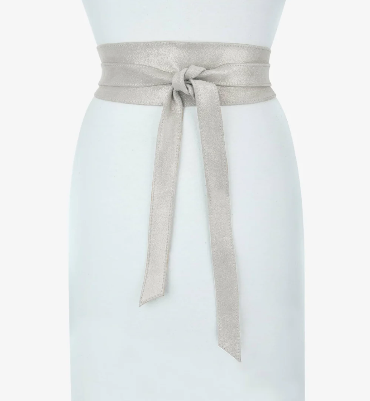 Mananas Belt - Silver Mascara OS