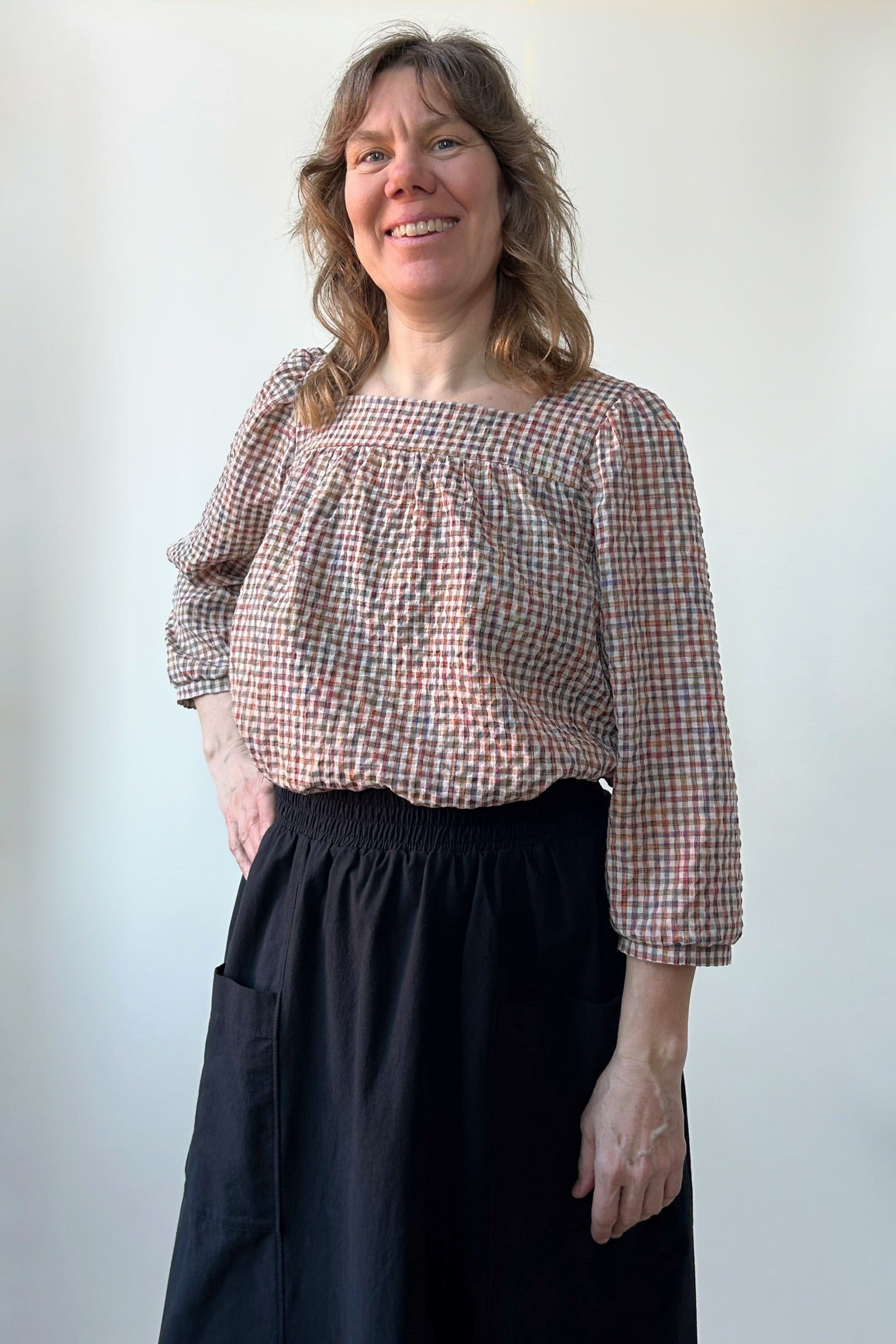 Paska Reviver Blouse - Gingham