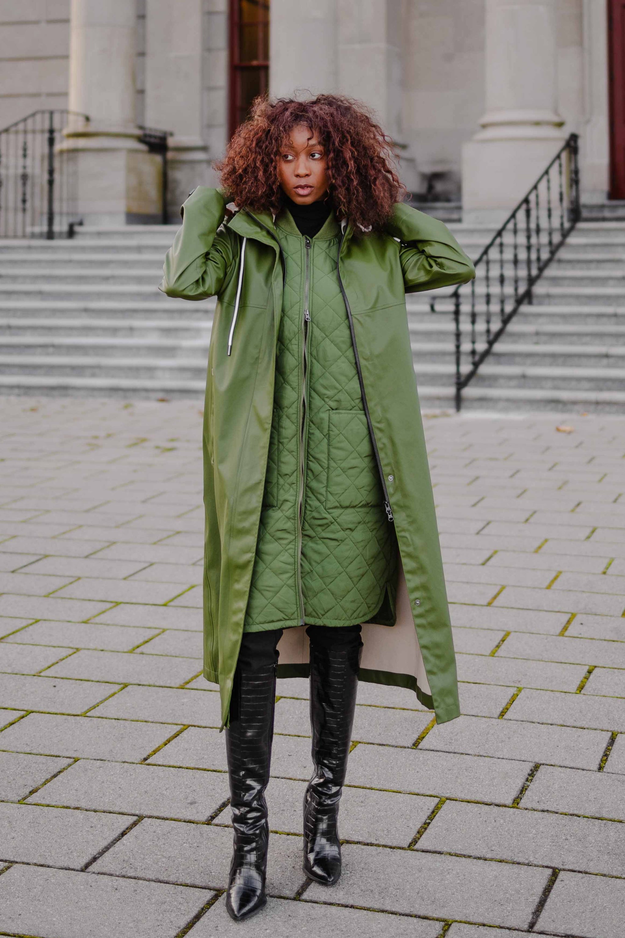 Mernini Raincoat - Petite