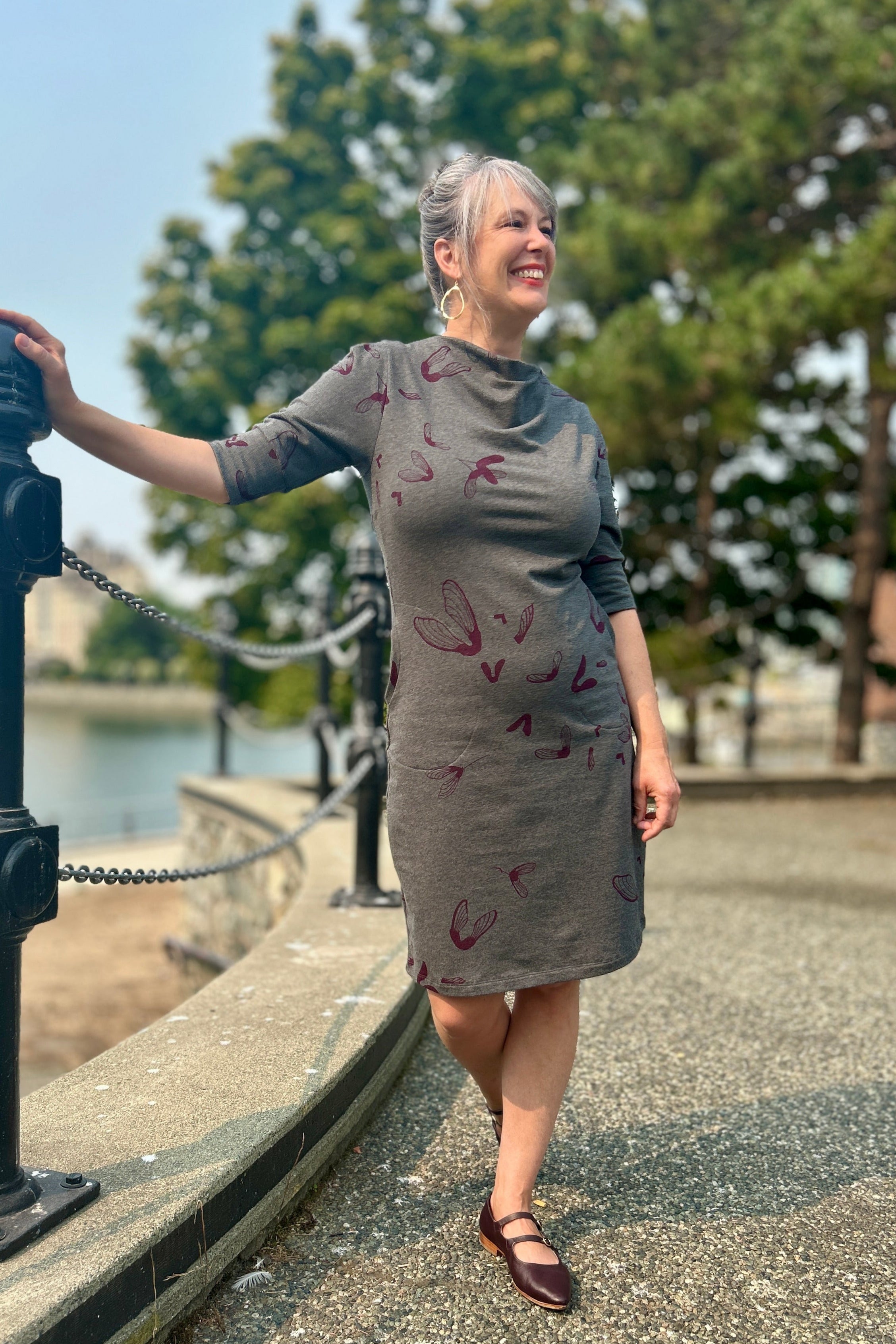 Point Grey Dress - Grey