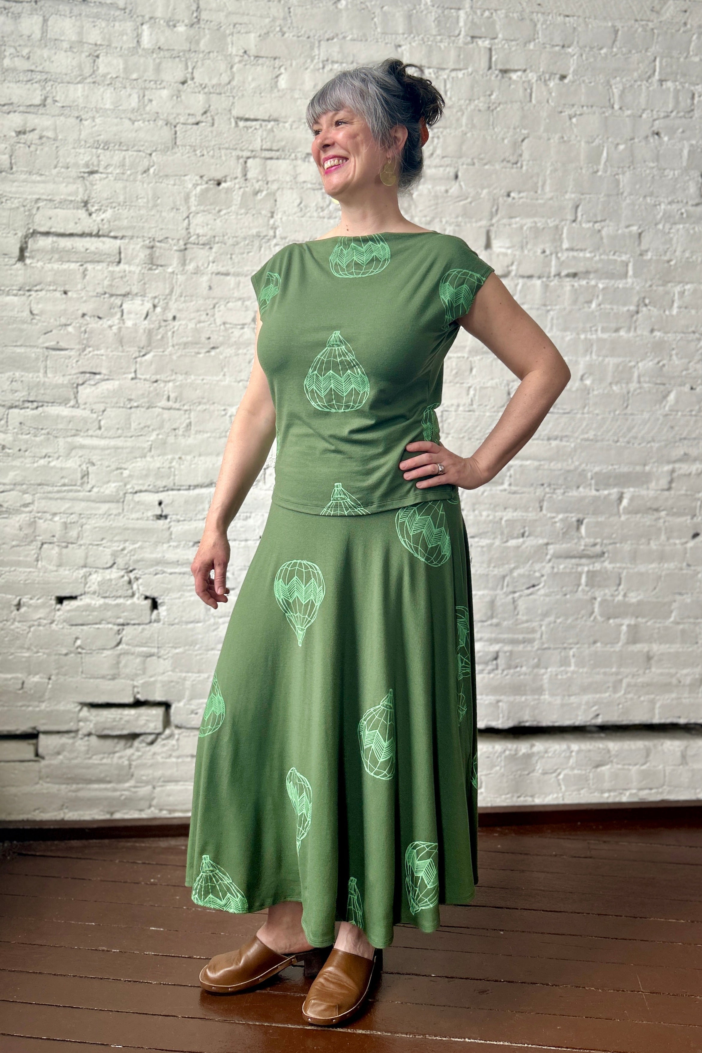 Rufous Skirt - Moss