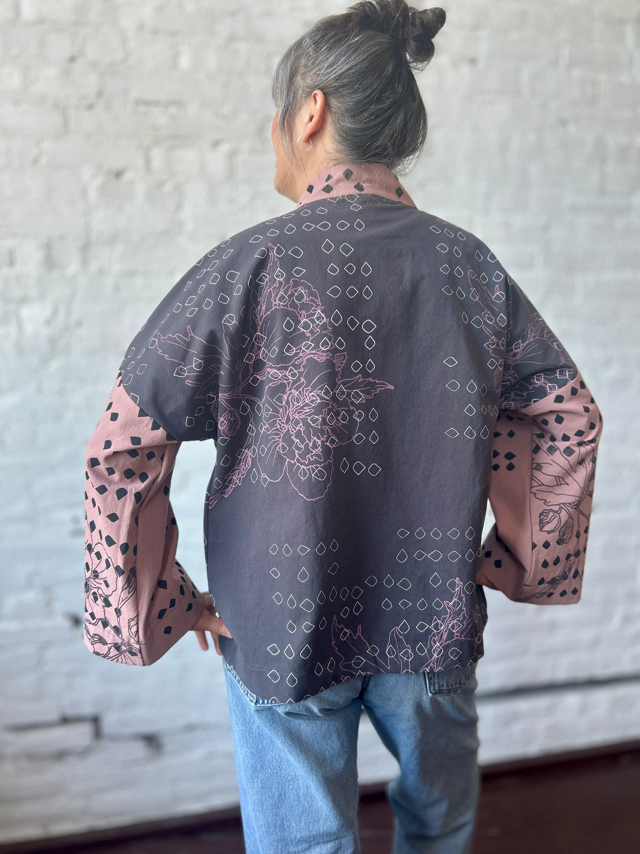 Sama Jacket Iron & Blush