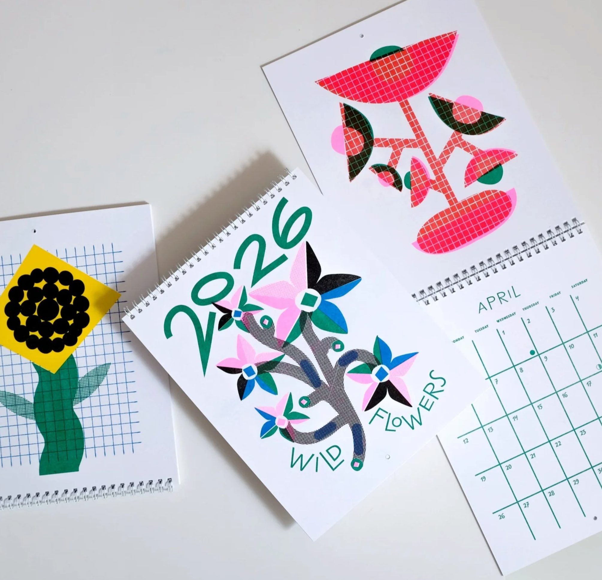 Mezzaluna - 2026 Wild Flowers Calendar