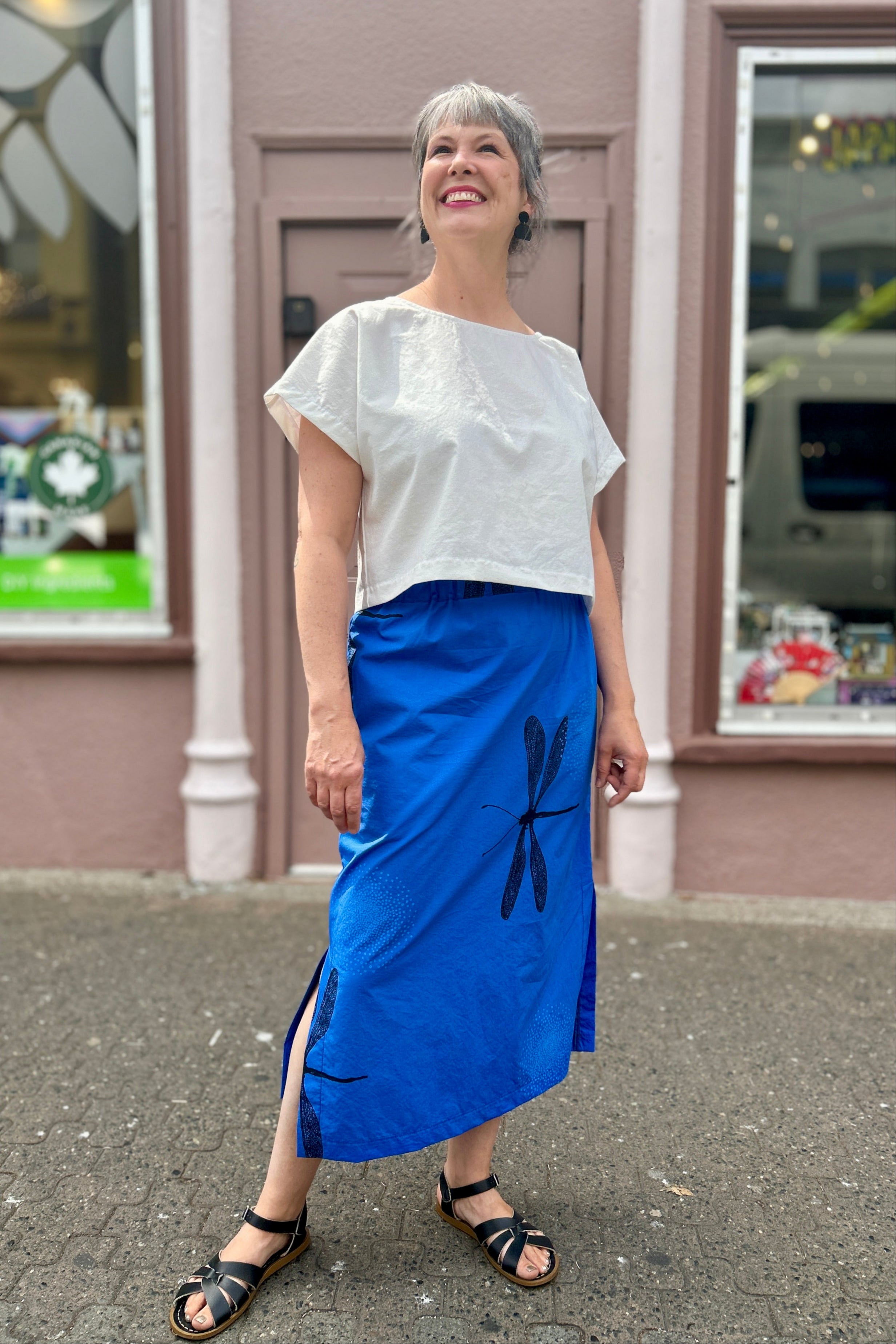 The Narrows Skirt - Sapphire