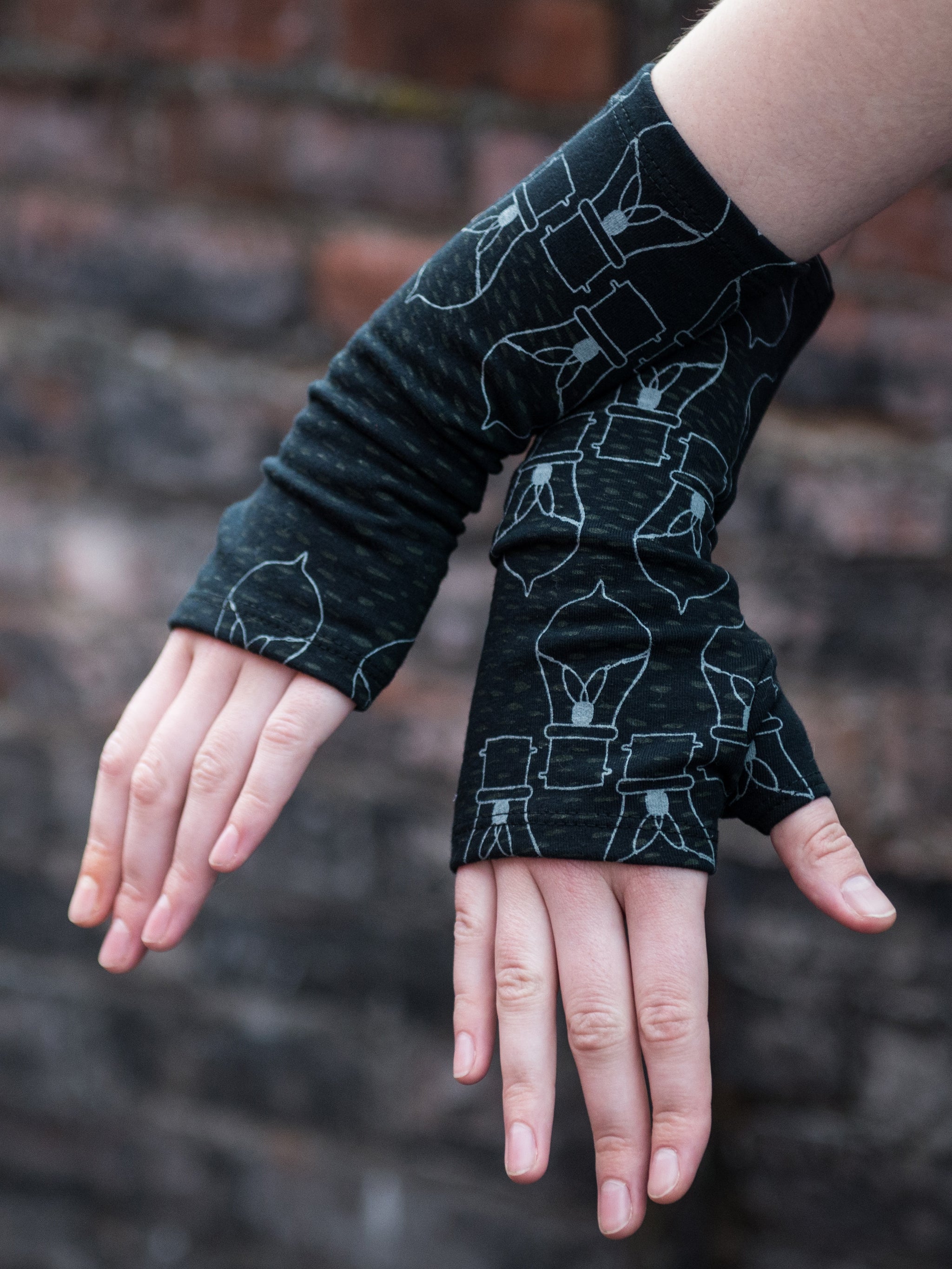 Wrist Warmers – Smoking Lily Handcrafted Goods - Main Image