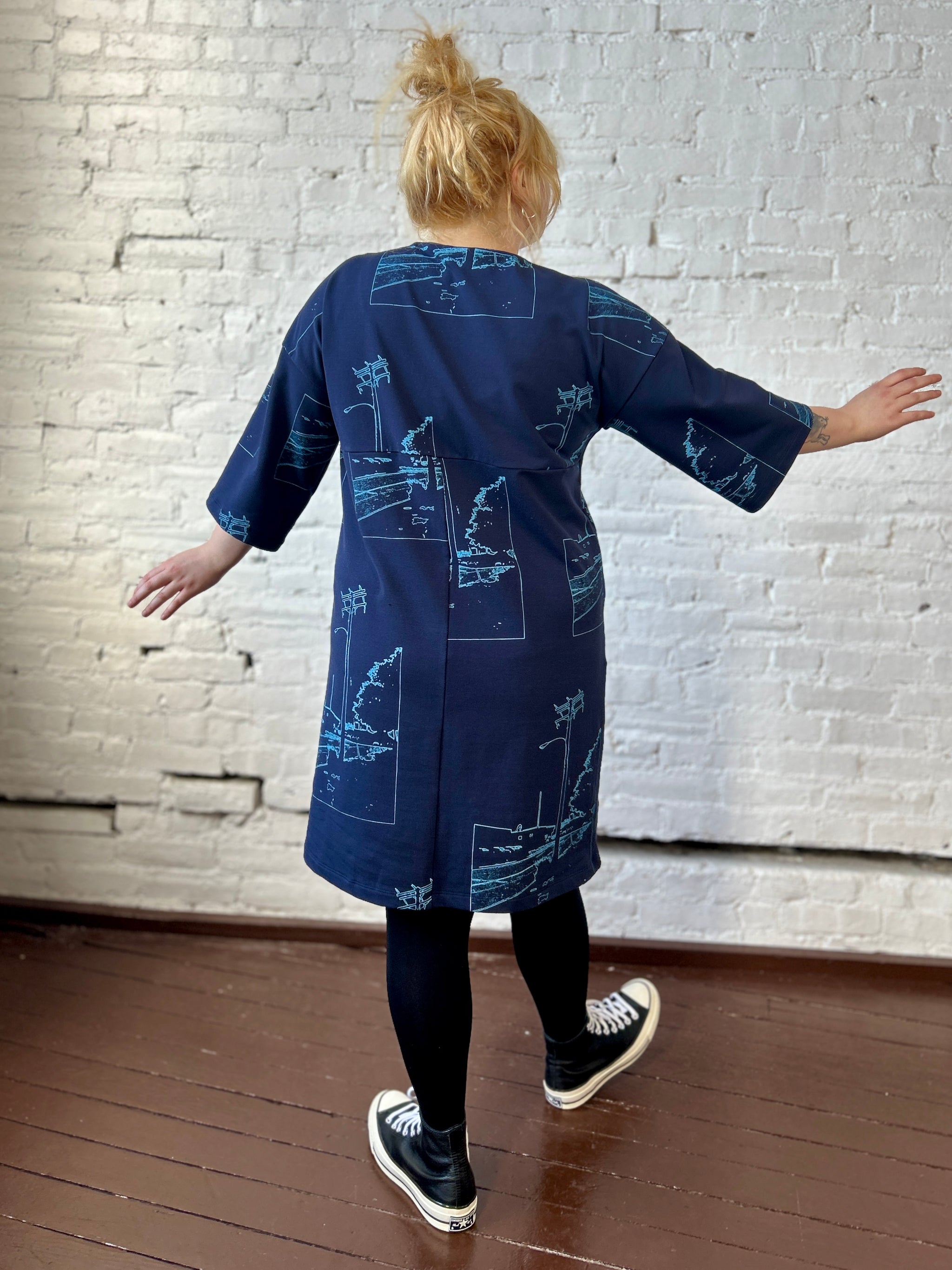 Final Sale Market Tunic - Navy